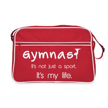Gymnastic - Retro Bag - red/white - Front