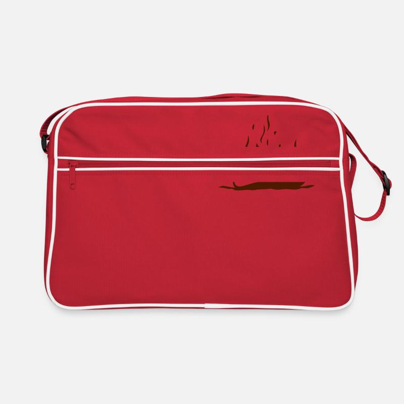 Scheiße Scheiße Mist Poo Form Retro Tasche