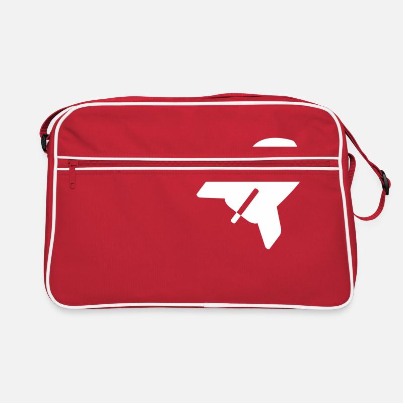 Rakete Raumfahrt Kosmonaut Astronaut Retro Tasche