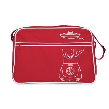 MIXER - Retro Bag - red/white - Front