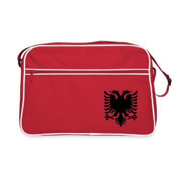 double-headed eagle - Retro Bag - red/white - Front