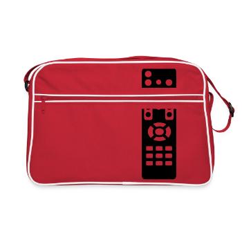 remote control 0 - Retro Bag - red/white - Front