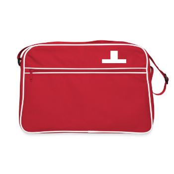 Swiss Cross - Retro Bag - red/white - Front