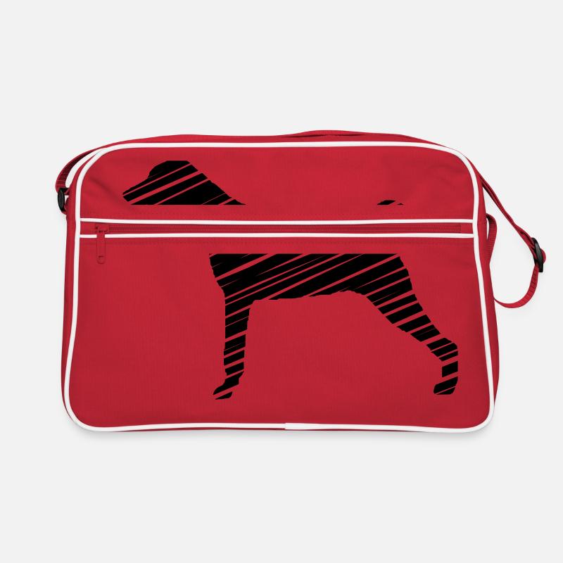 Dobermann - Kunst Retro Tasche