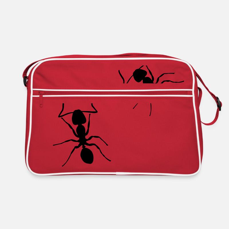 ant crawling Retro Bag