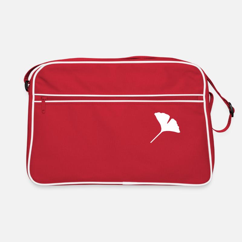 ginkgo ginko blatt Retro Tasche