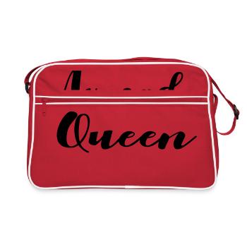Avocado Queen - Retro Tasche - Rot/Weiß - Vorne