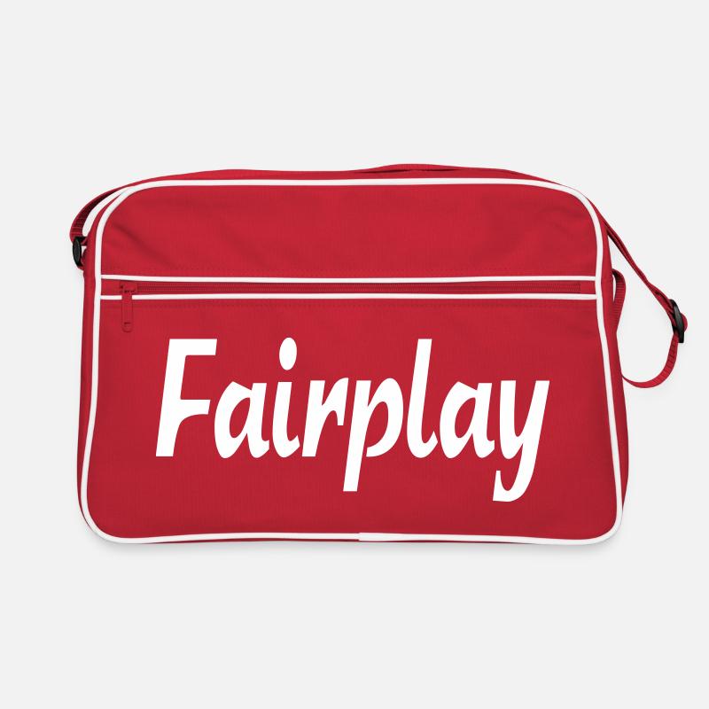 Fair play - Retro Bag - red/white