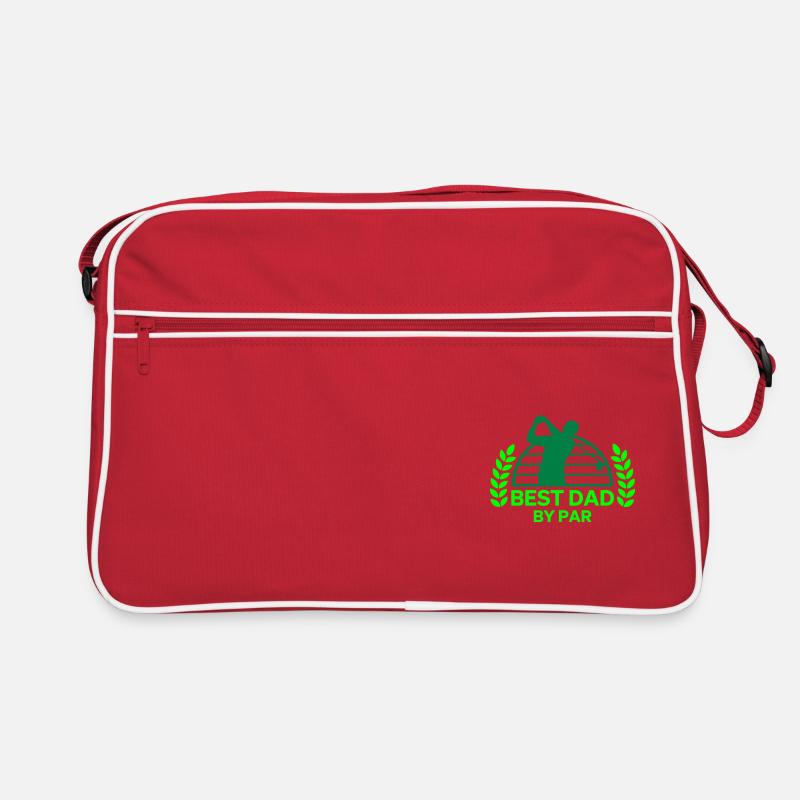MEILLEUR PAPI PAR GOLFEUR DISANT MOTIFS CADEAU Sac Retro