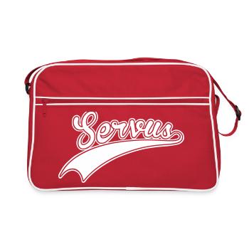 Servus Swash - Retro Bag - red/white - Front
