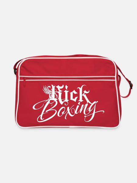 Kickboxing - Sac Retro - rouge/blanc - Devant