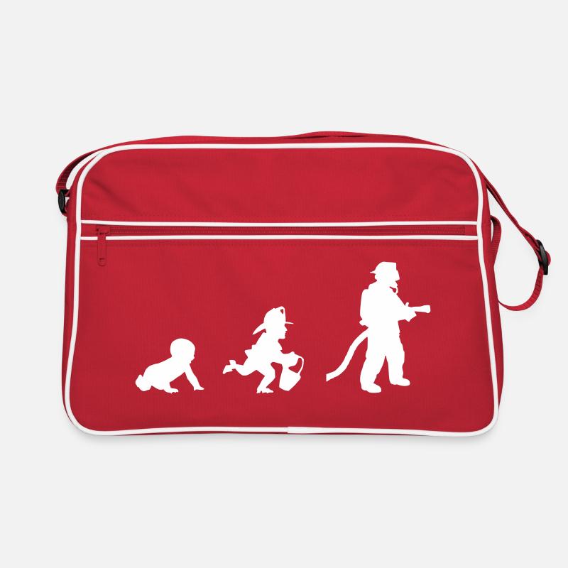 Du bébé aux jeunes pompiers en passant par les pompiers Sac Retro