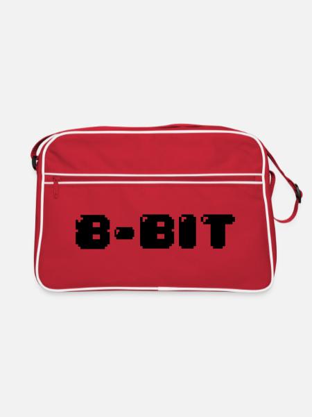 8-Bit - Retro Bag - red/white - Front