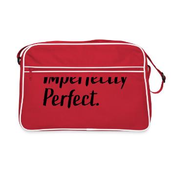Imparfaitement parfait - Sac Retro - rouge/blanc - Devant