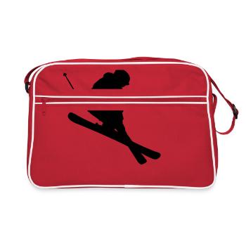 Ski -Jump - Sac Retro - rouge/blanc - Devant