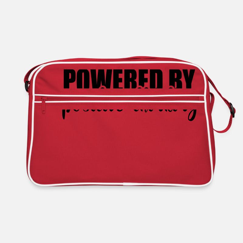 Powered by positive thinking Sac Retro