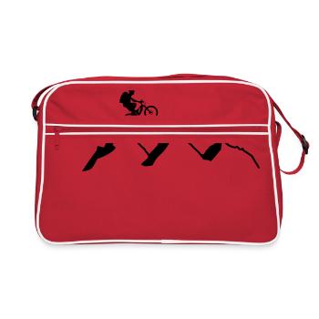 VTT - Sac Retro - rouge/blanc - Devant