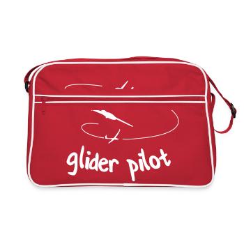 Planeur Vol à voile Planeur - Sac Retro - rouge/blanc - Devant