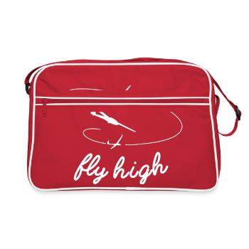 Planeur Vol à voile Planeur - Sac Retro - rouge/blanc - Devant