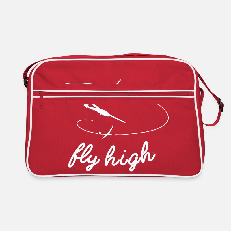 Glider Gliding Gliding Glider Retro Bag