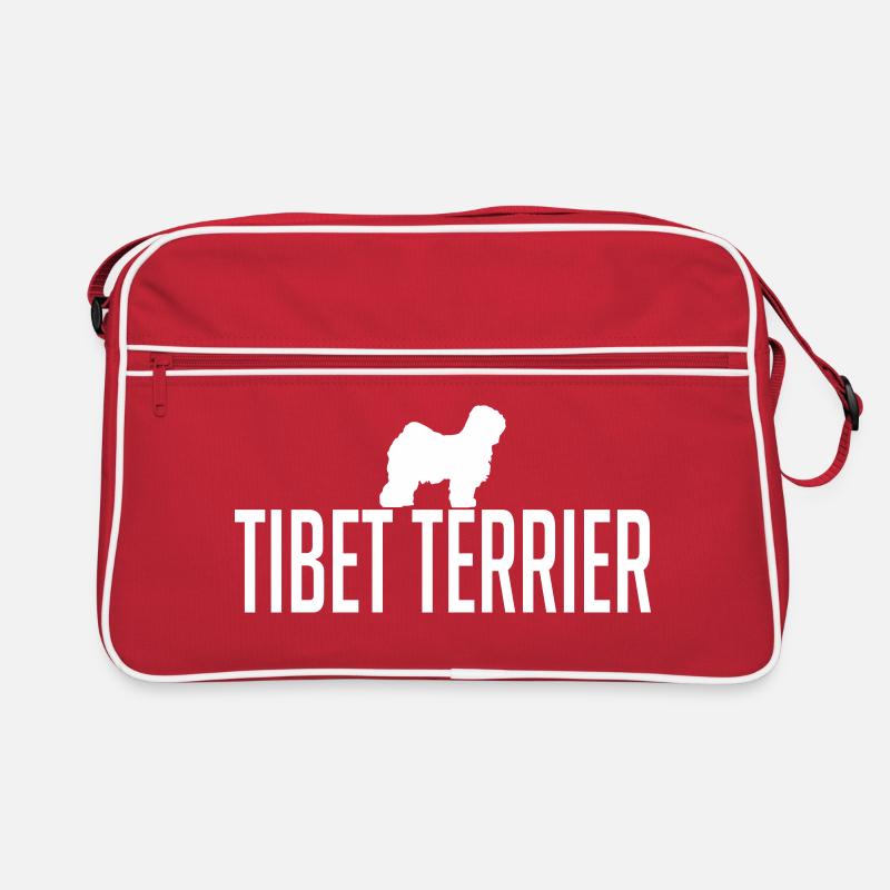 TIBET TERRIER Race chien Wilsigns Sac Retro