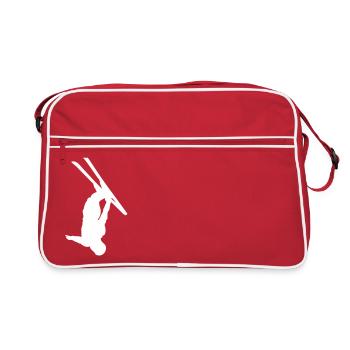 freefall skier / skiing - Sac Retro - rouge/blanc - Devant