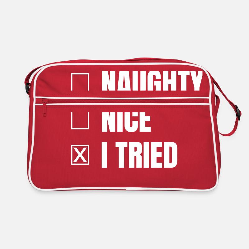 Weihnachten Retro Tasche