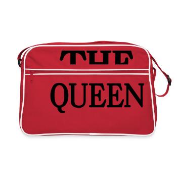 The Queen - Retro Tasche - Rot/Weiß - Vorne