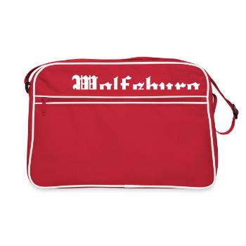 Wolfsburg - Retro Bag - red/white - Front