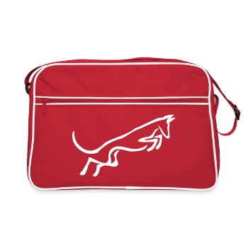 Sauts d'Ibiza - Sac Retro - rouge/blanc - Devant