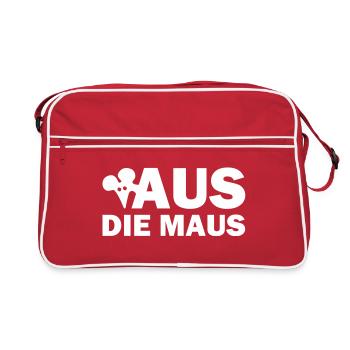 De la souris - Sac Retro - rouge/blanc - Devant
