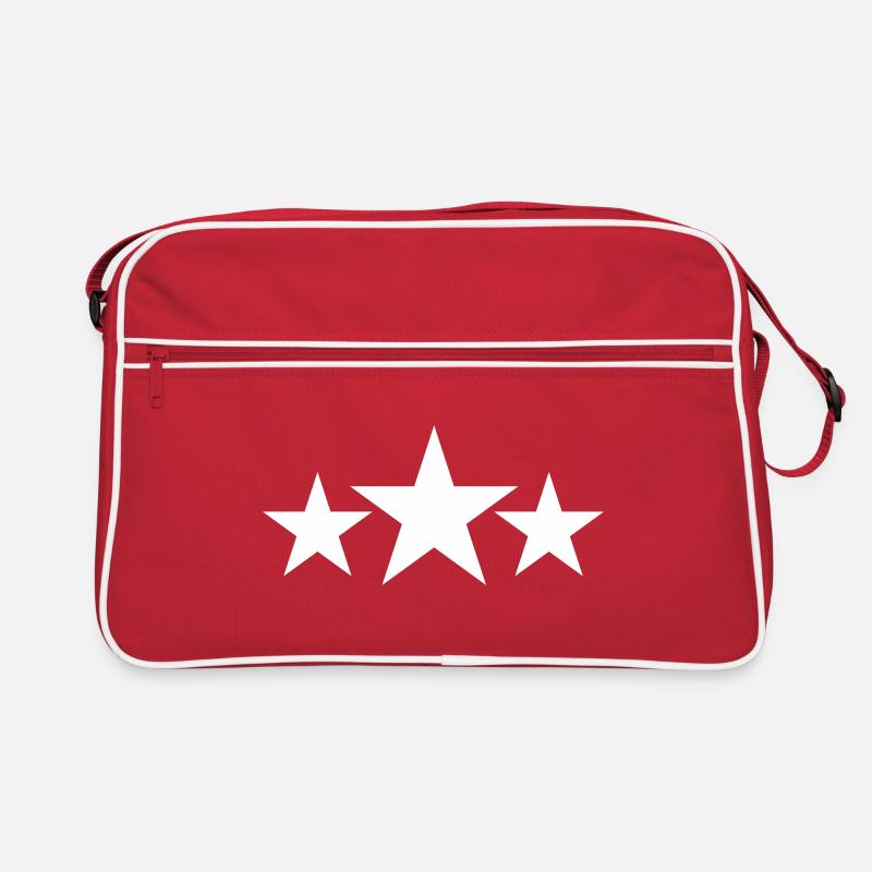 3 stars x2 DE Retro Tasche