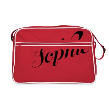 Sophie - Retro Bag - red/white - Front