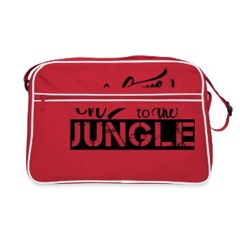 welcome to the jungle - Sac Retro - rouge/blanc - Devant