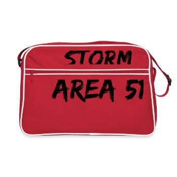 STORM AREA 51 - Retro Tasche - Rot/Weiß - Vorne