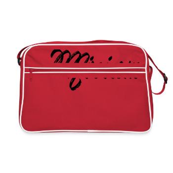 Miriam - Retro Bag - red/white - Front