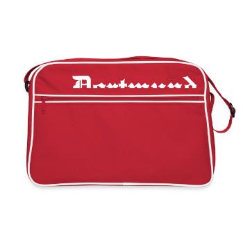 Dortmund - Sac Retro - rouge/blanc - Devant