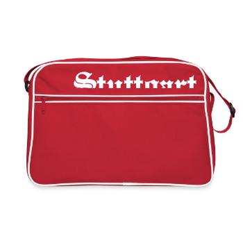 Stuttgart - Sac Retro - rouge/blanc - Devant