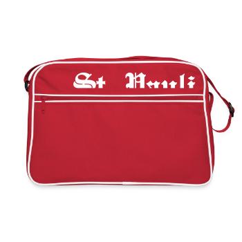 St Pauli - Sac Retro - rouge/blanc - Devant