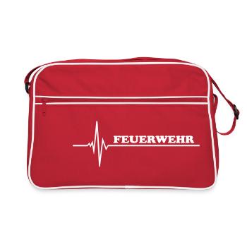 Fire - Retro Bag - red/white - Front