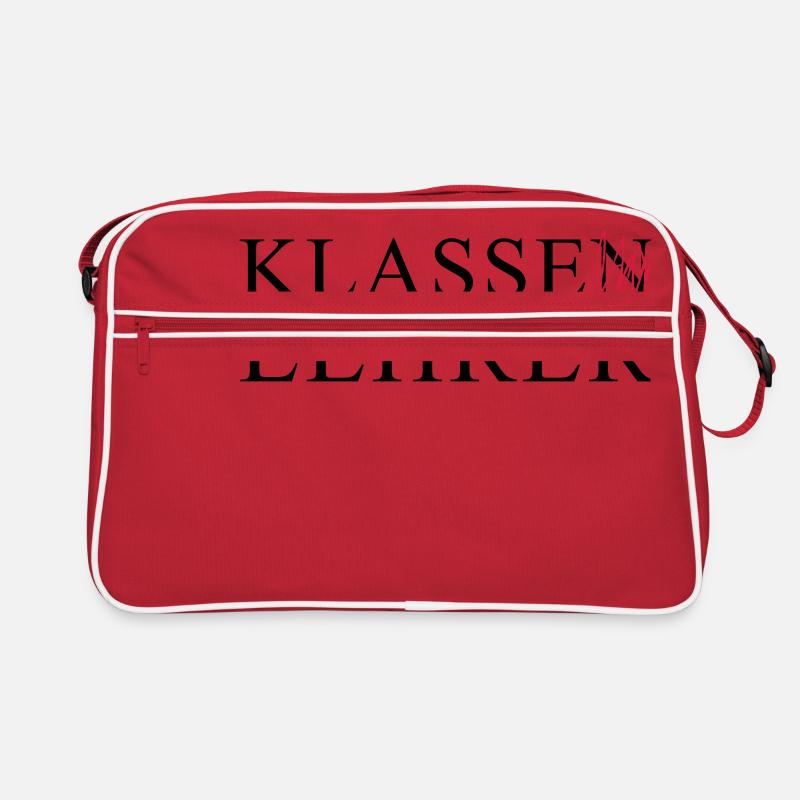 KLASSE LEHRER Retro Tasche