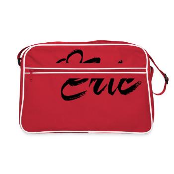 Eric - Sac Retro - rouge/blanc - Devant