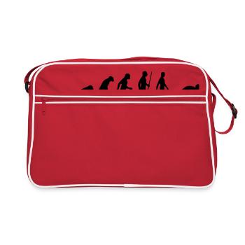 Athlétisme Sprint Sprinter Sprinting Evolution - Sac Retro - rouge/blanc - Devant