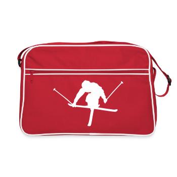 ski freestyle x jump 2 - Sac Retro - rouge/blanc - Devant