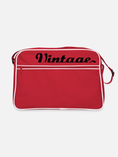 millésime 2005 - Sac Retro - rouge/blanc - Devant