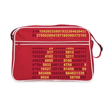 pi - Sac Retro - rouge/blanc - Devant