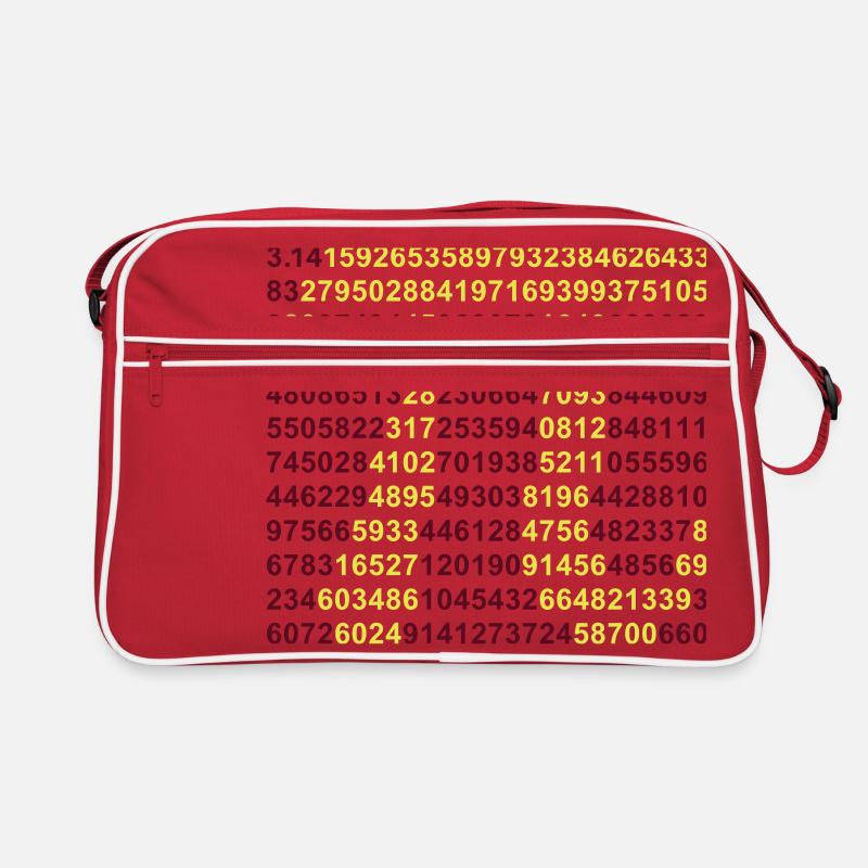 pi - Retro Bag - red/white