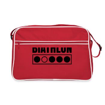 Biathlon tireur d'élite biathlète - Sac Retro - rouge/blanc - Devant