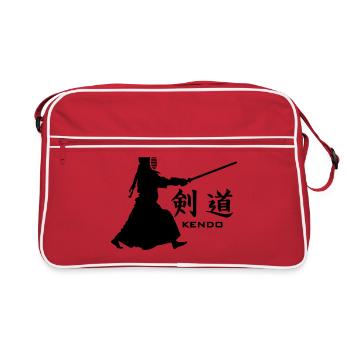 KENDO - Retro Bag - red/white - Front
