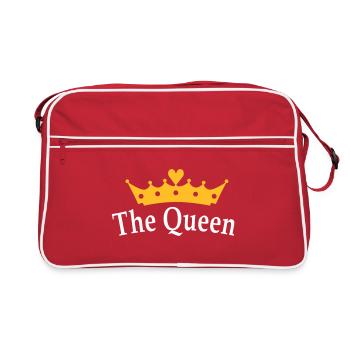 The Queen - Retro Bag - red/white - Front